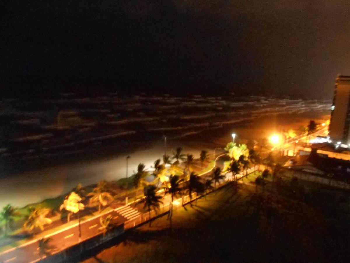 Apto Varanda Gourmet Frente Ao Mar Praia Grande (Santos) Bagian luar foto
