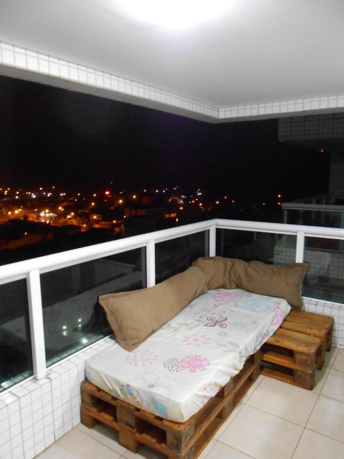 Apto Varanda Gourmet Frente Ao Mar Praia Grande (Santos) Bagian luar foto